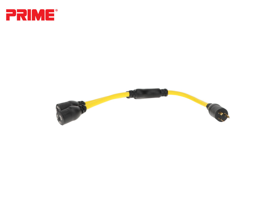 2ft 12/3 STW <br />Twist-to-Lock "Y" Adapter