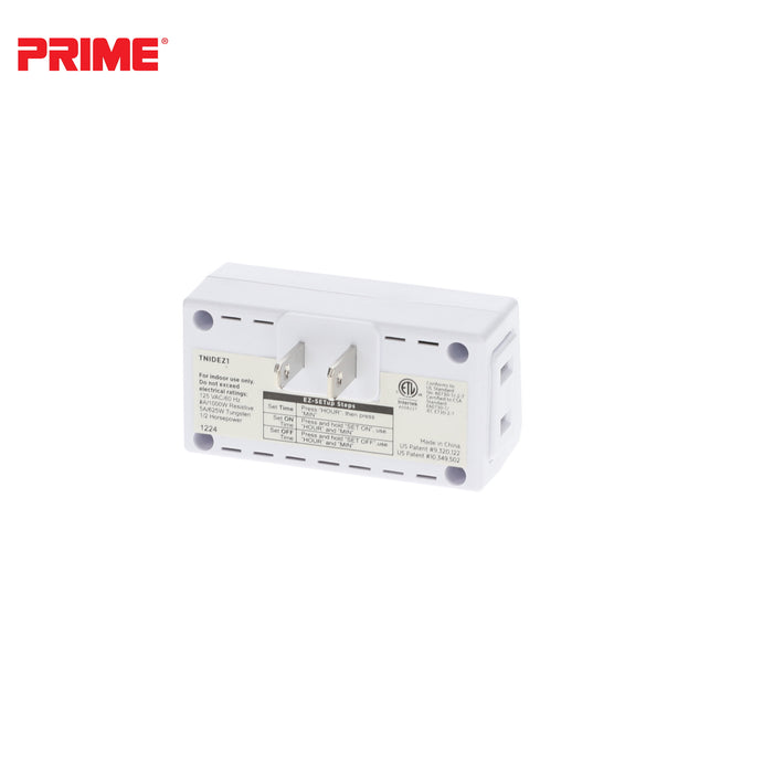 1 Outlet Indoor<br>Digital 24-Hour Timer