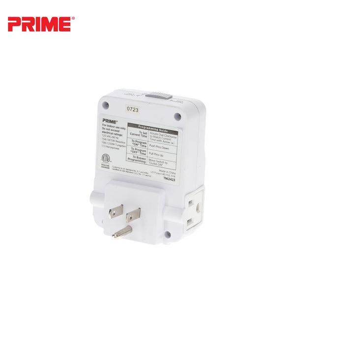 2 Outlet Heavy Duty <br />Indoor 24-Hour Timer