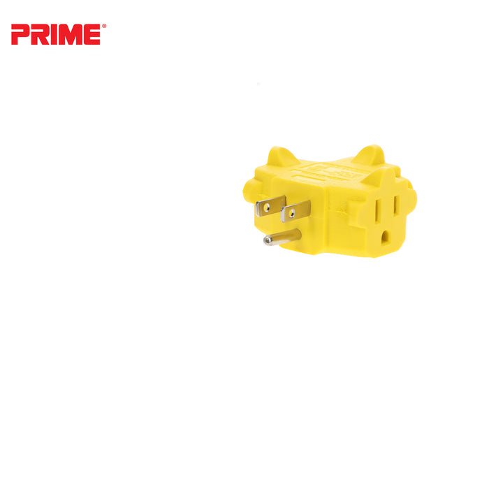 3-Outlet 90° Power Block Adapter