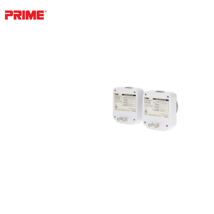 2 Pack 1 Outlet Indoor 24-Hour Timer with EZ Access Outlet