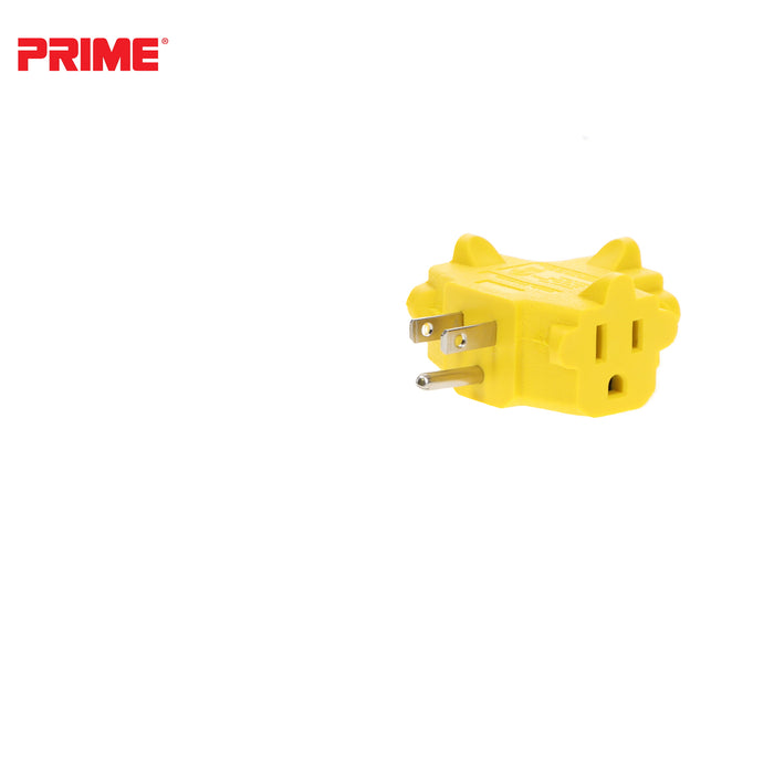 3-Outlet 90° Power Block Adapter