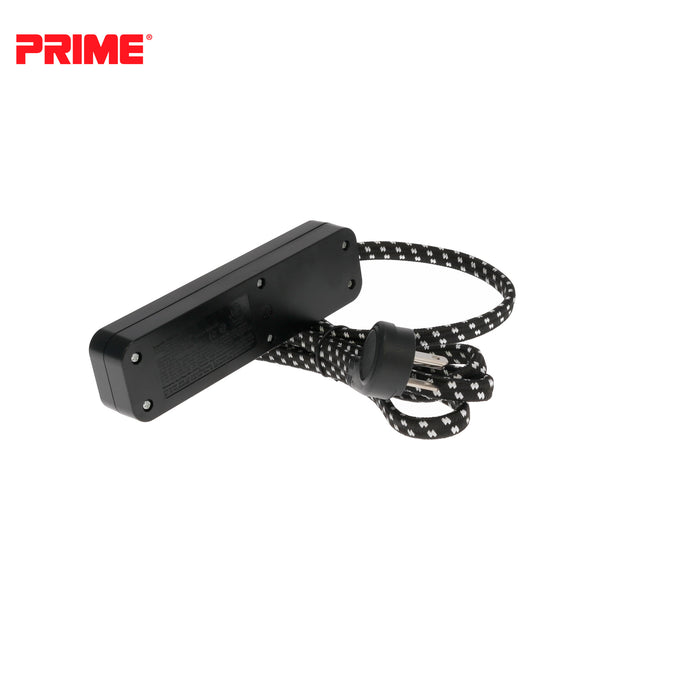 2 Outlet 2-Port 2.1A USB Power Strip with 6ft Accent Cord