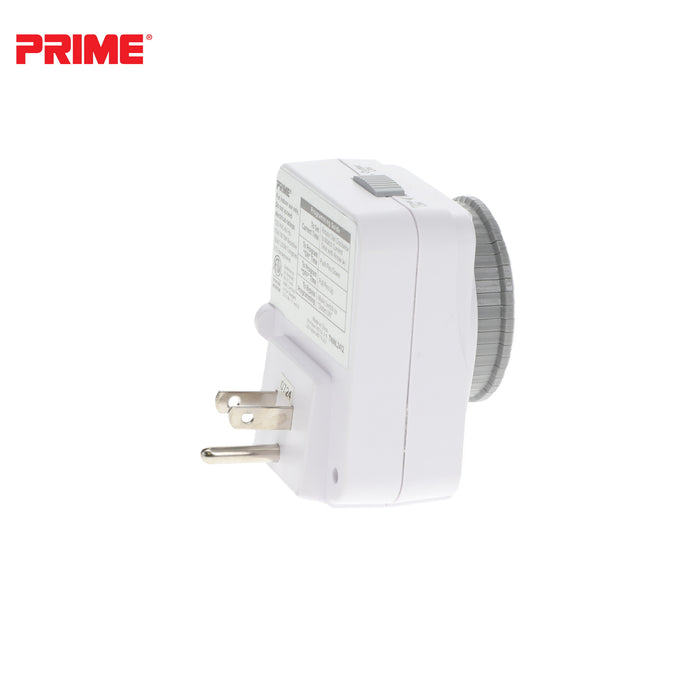 1 Outlet Indoor 24-Hour Timer <br />with Photocell Nightlight