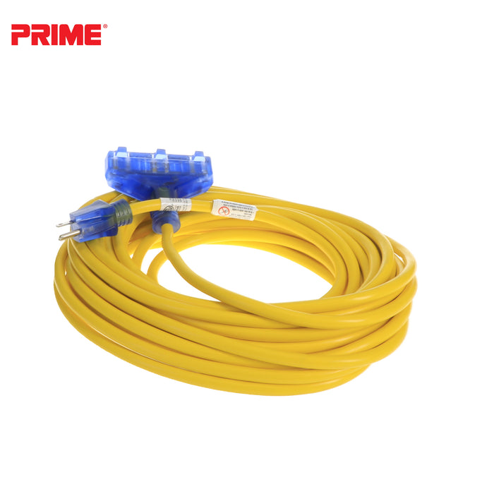 50ft 12/3 SJTW Jobsite® <br />3-Outlet Extension Cord