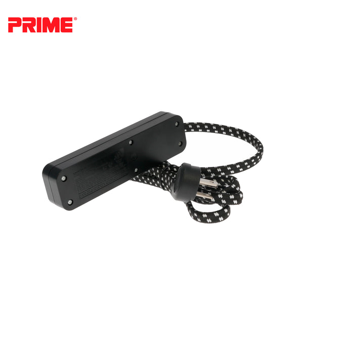 2 Outlet 2-Port 2.1A USB Power Strip with 6ft Accent Cord