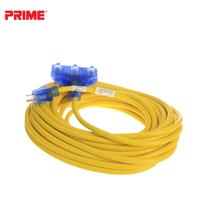 50ft 12/3 SJTW Jobsite® <br />3-Outlet Extension Cord
