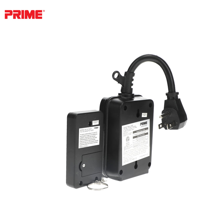 2 Outlet Remote Controlled Countdown Timer