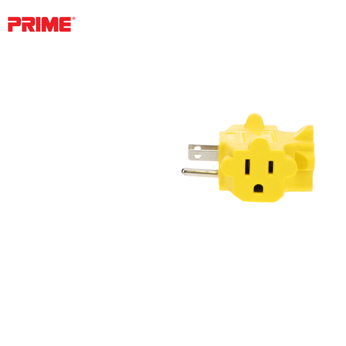 3-Outlet 90° Power Block Adapter