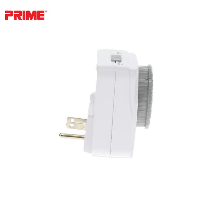 1 Outlet Indoor 24-Hour Timer <br />with Photocell Nightlight