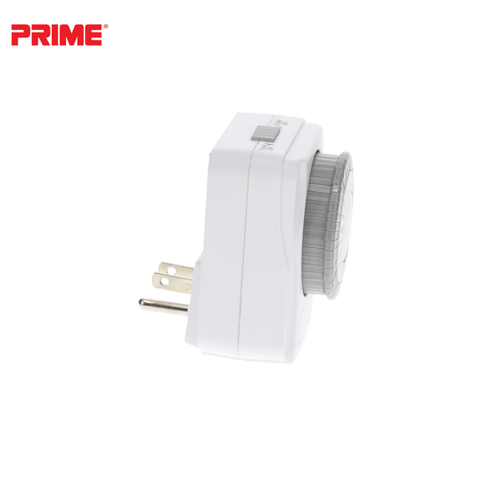 1 Outlet Indoor 24-Hour Timer <br />with Photocell Nightlight