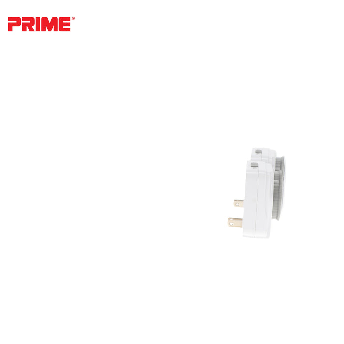 2 Pack 1 Outlet Indoor 24-Hour Timer with EZ Access Outlet