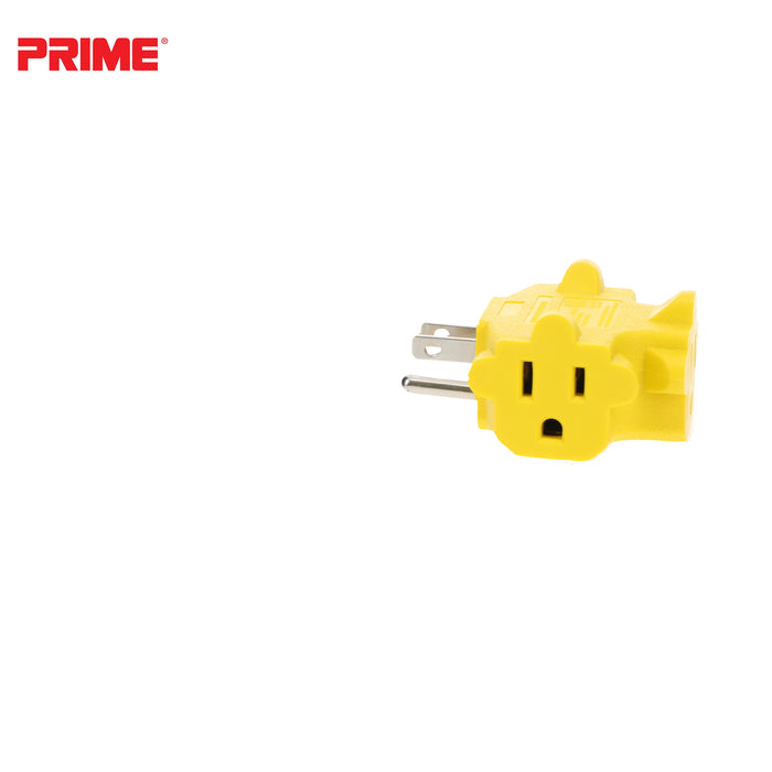 3-Outlet 90° Power Block Adapter