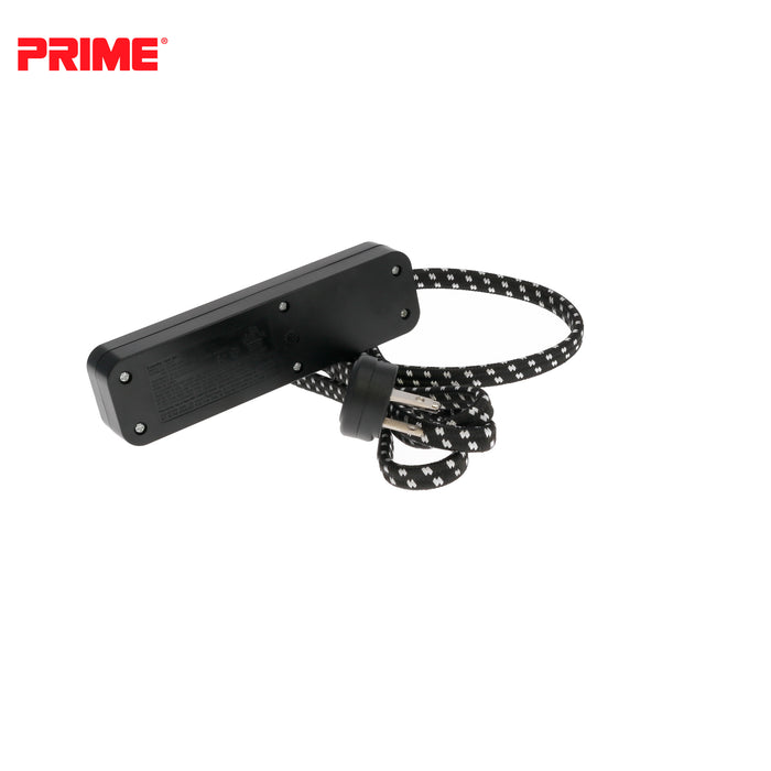 2 Outlet 2-Port 2.1A USB Power Strip with 6ft Accent Cord