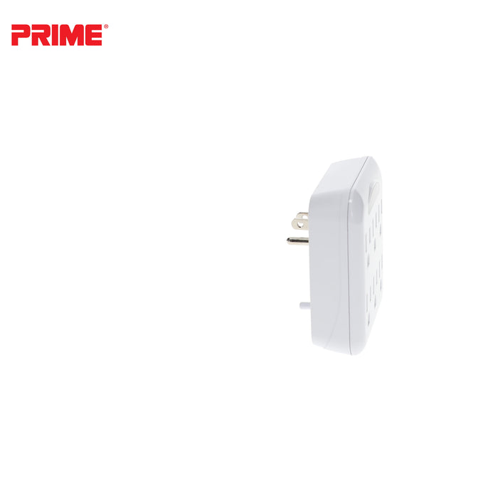6-Outlet Power Tap <br />w/Photocell Nightlight