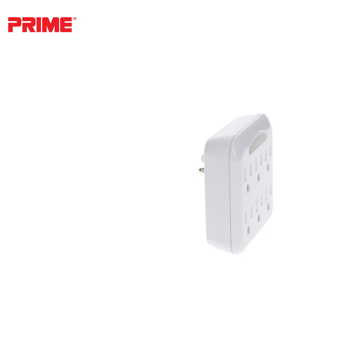 6-Outlet Power Tap <br />w/Photocell Nightlight