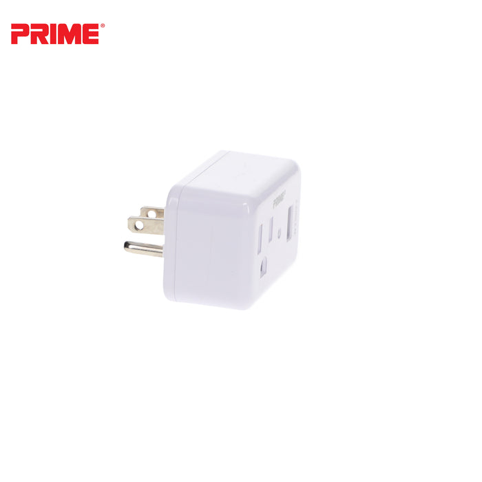 1 Outlet 150 Joule Surge Tap <br />with 1-Port 2.4A USB Charger