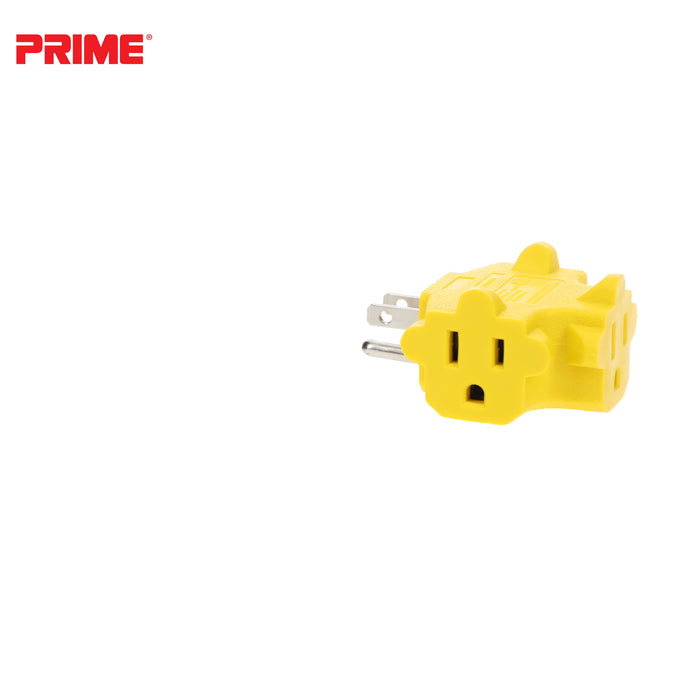 3-Outlet 90° Power Block Adapter