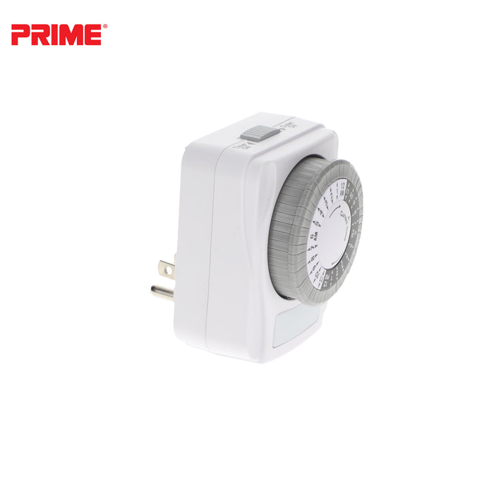 1 Outlet Indoor 24-Hour Timer <br />with Photocell Nightlight