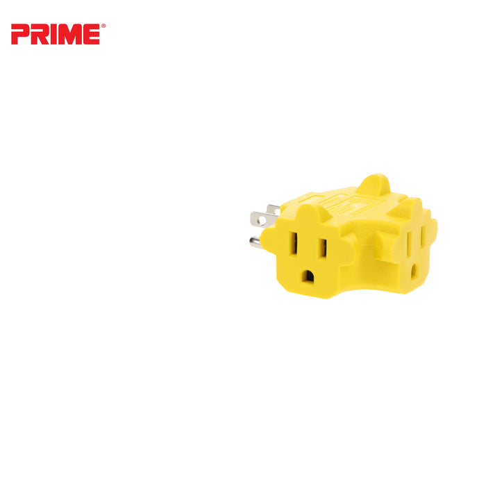 3-Outlet 90° Power Block Adapter