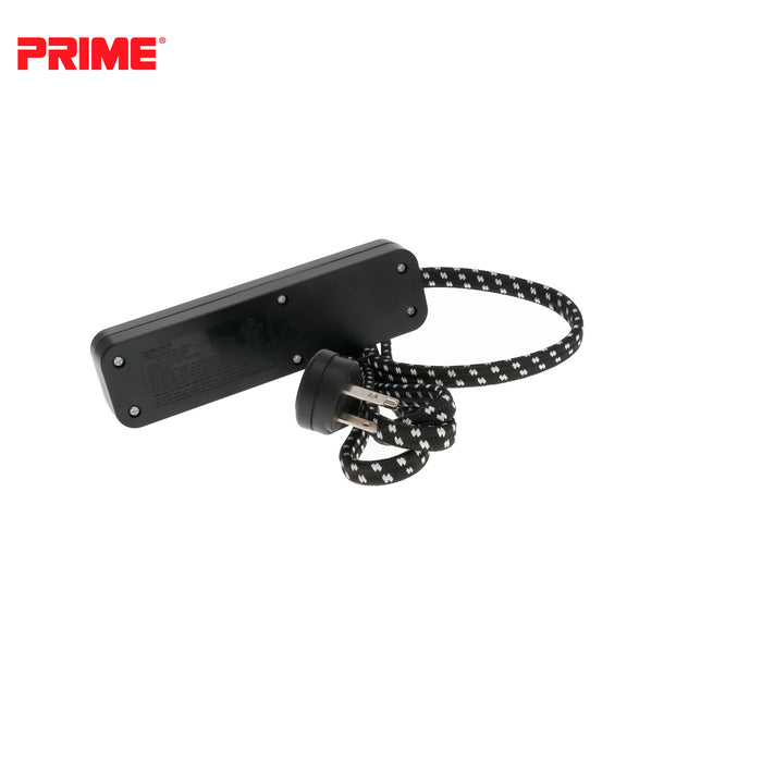 2 Outlet 2-Port 2.1A USB Power Strip with 6ft Accent Cord