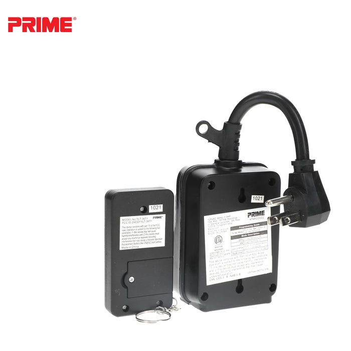 2 Outlet Remote Controlled Countdown Timer