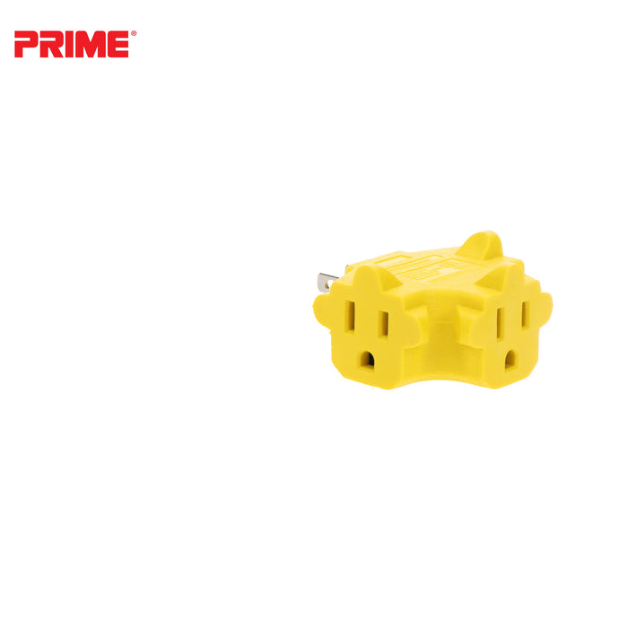 3-Outlet 90° Power Block Adapter