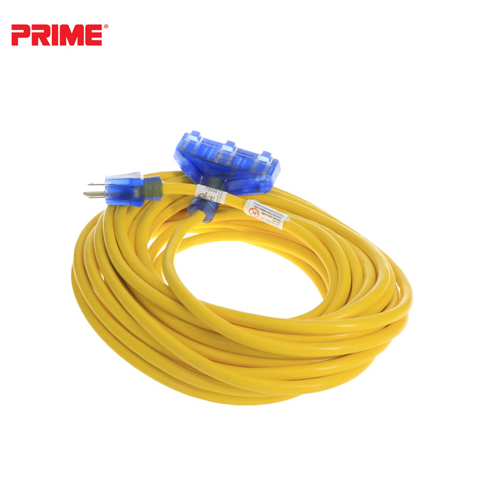 50ft 12/3 SJTW Jobsite® <br />3-Outlet Extension Cord