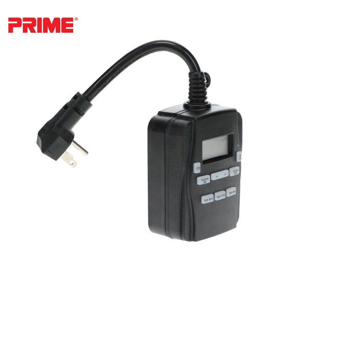 2 Outlet EZ-SET 24-Hour<br>Digital Outdoor Timer