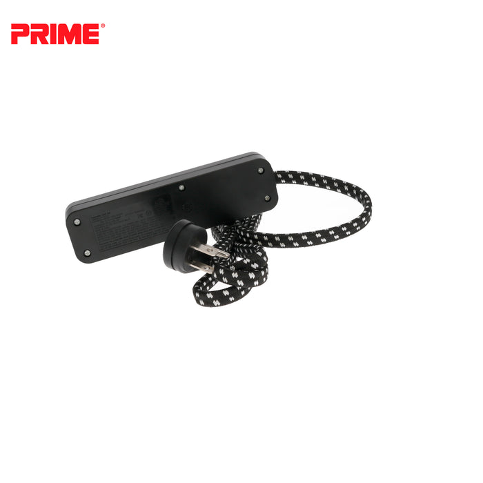 2 Outlet 2-Port 2.1A USB Power Strip with 6ft Accent Cord