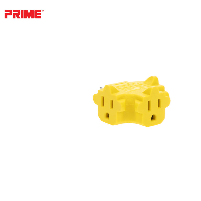 3-Outlet 90° Power Block Adapter