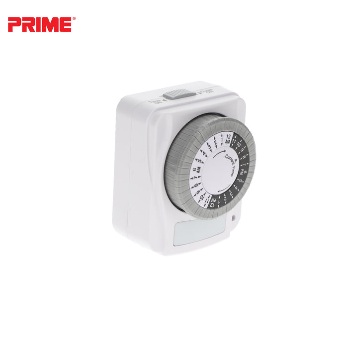 1 Outlet Indoor 24-Hour Timer <br />with Photocell Nightlight