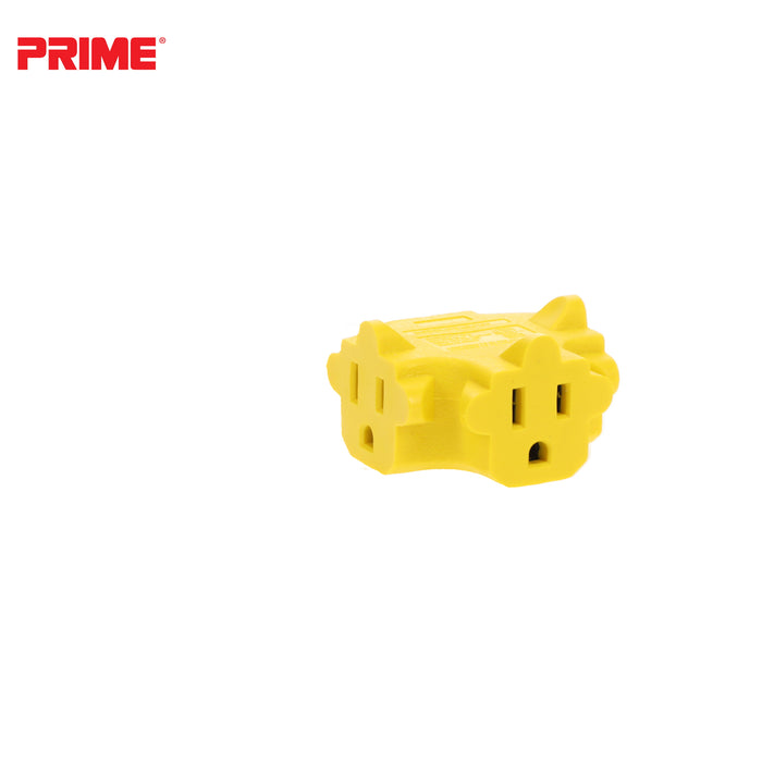 3-Outlet 90° Power Block Adapter