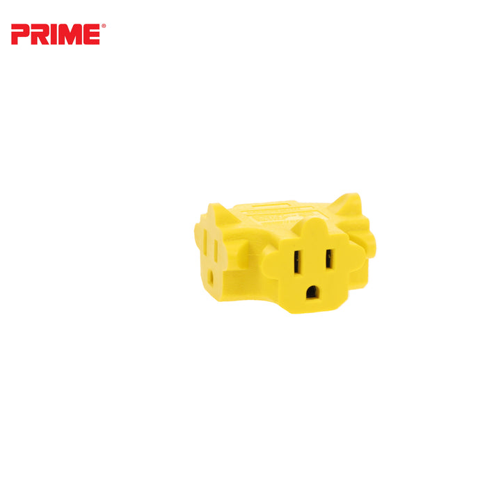 3-Outlet 90° Power Block Adapter