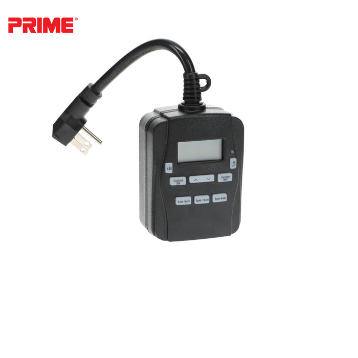 2 Outlet EZ-SET 24-Hour<br>Digital Outdoor Timer