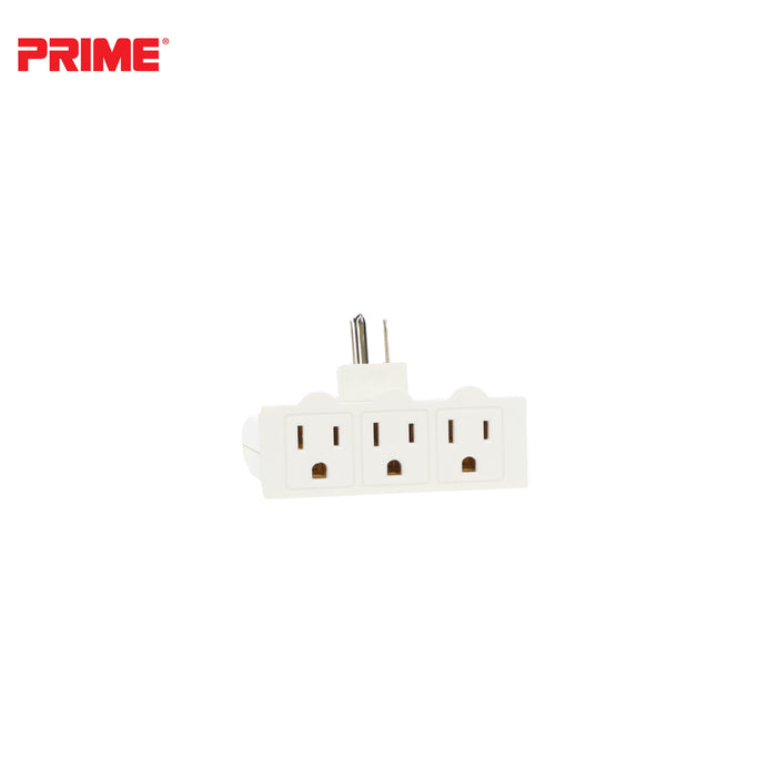 3-Outlet Swivel Power Tap