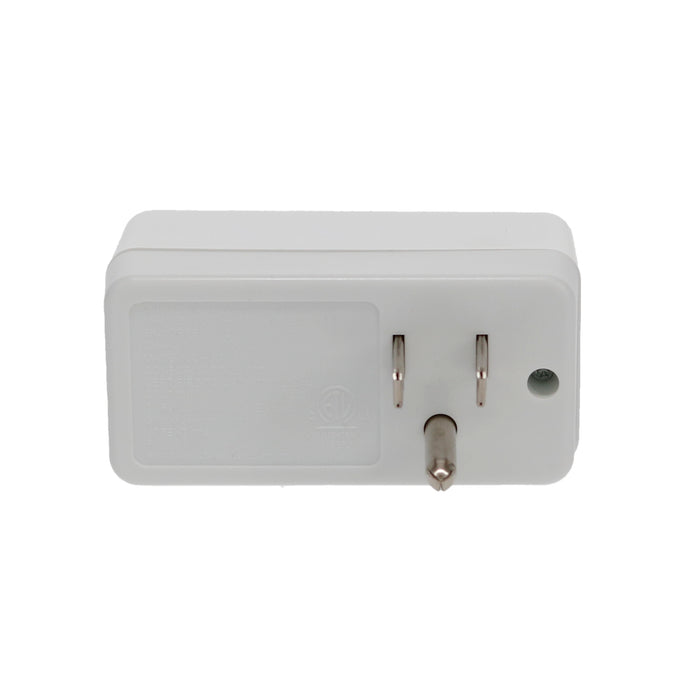 1-Outlet 2-Port Type-A, 2.1A USB Charger