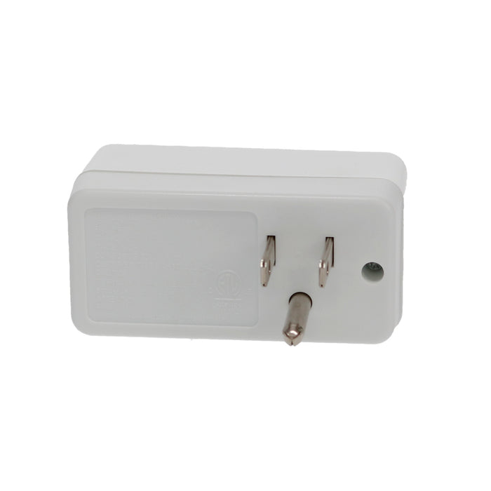 1-Outlet 2-Port Type-A, 2.1A USB Charger