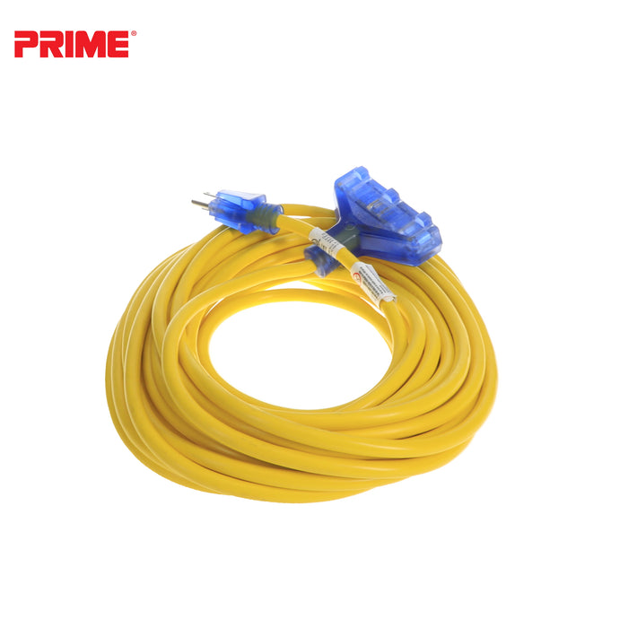 50ft 12/3 SJTW Jobsite® <br />3-Outlet Extension Cord