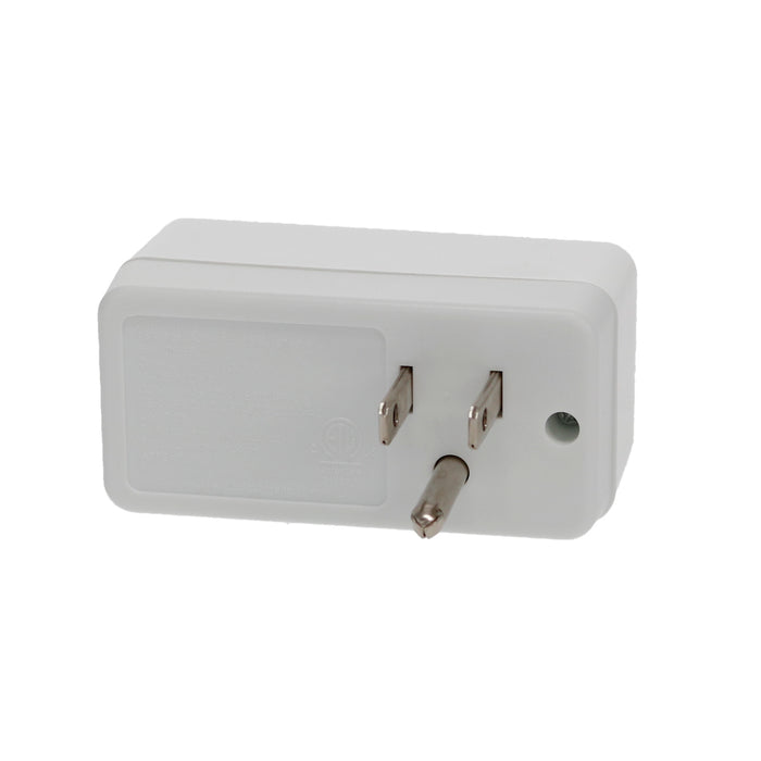 1-Outlet 2-Port Type-A, 2.1A USB Charger