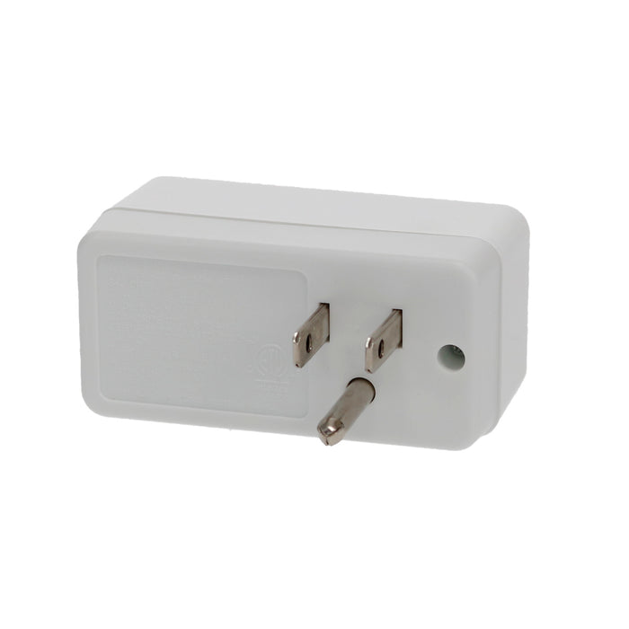 1-Outlet 2-Port Type-A, 2.1A USB Charger