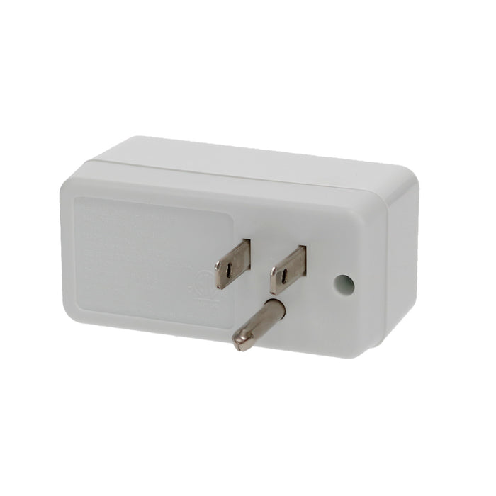 1-Outlet 2-Port Type-A, 2.1A USB Charger