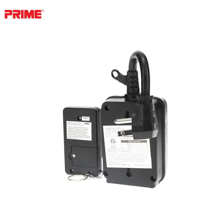 2 Outlet Remote Controlled Countdown Timer