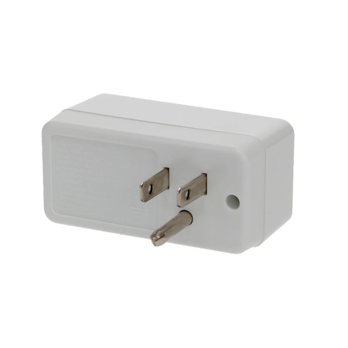 1-Outlet 2-Port Type-A, 2.1A USB Charger