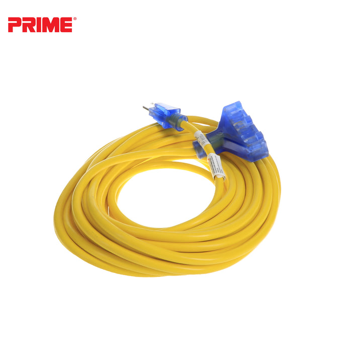 50ft 12/3 SJTW Jobsite® <br />3-Outlet Extension Cord