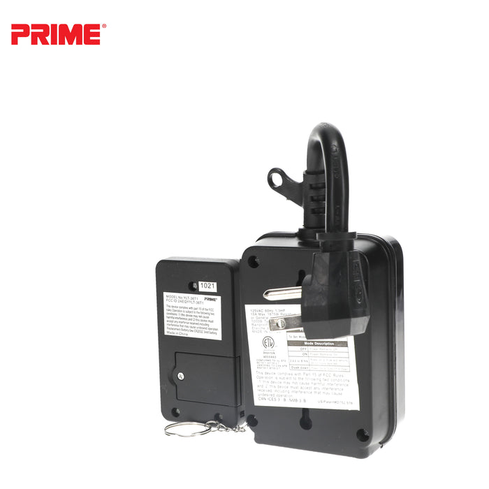 2 Outlet Remote Controlled Countdown Timer
