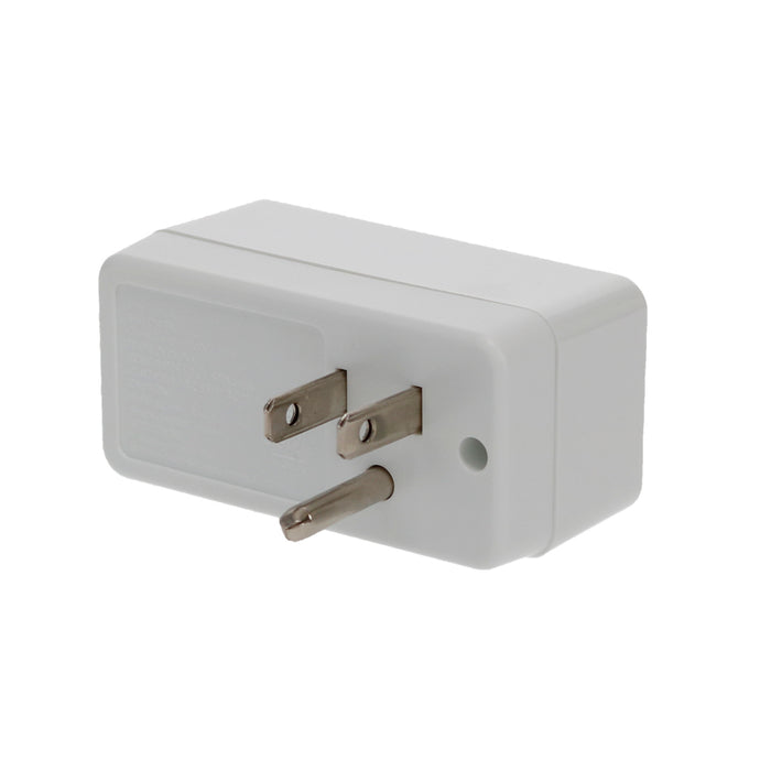 1-Outlet 2-Port Type-A, 2.1A USB Charger