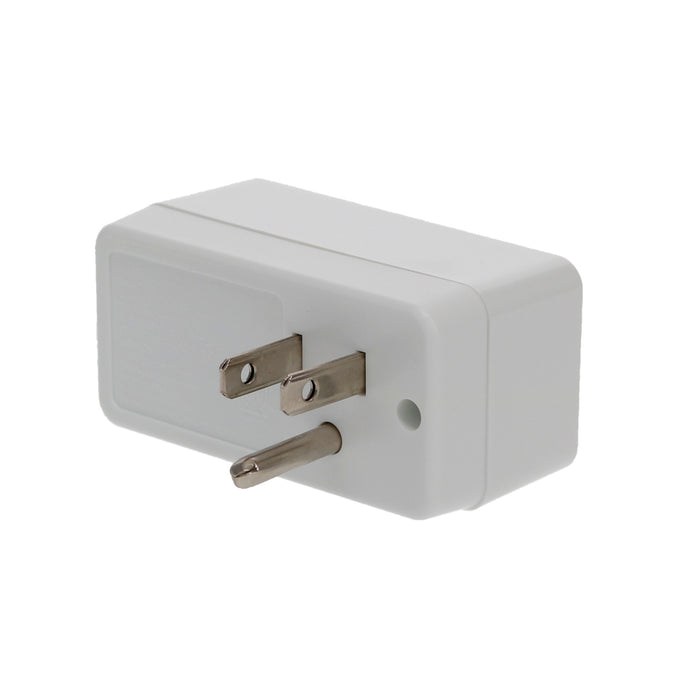 1-Outlet 2-Port Type-A, 2.1A USB Charger