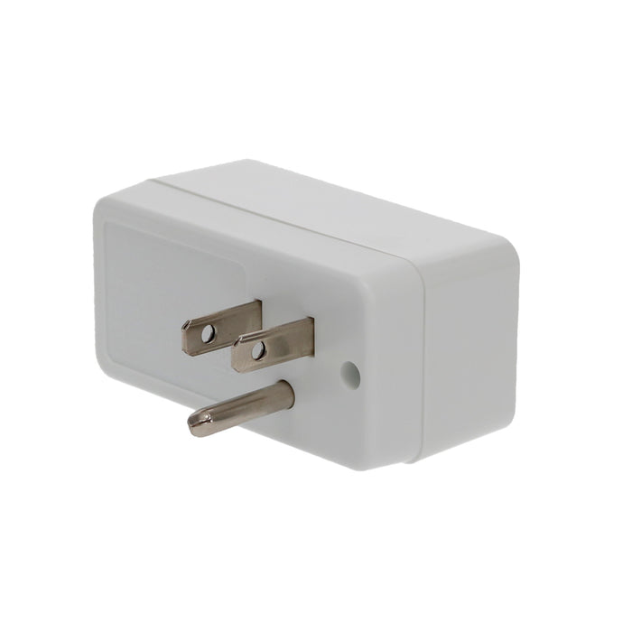 1-Outlet 2-Port Type-A, 2.1A USB Charger