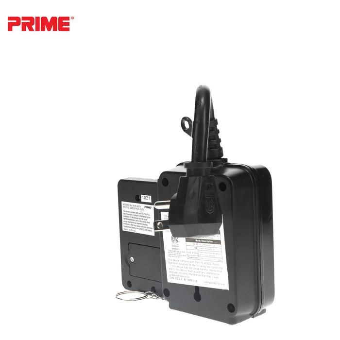 2 Outlet Remote Controlled Countdown Timer